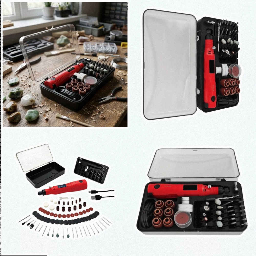 3.6V Cordless Rotary Tool Kit  - огляд і ціна Cordless Rotary Tool Kit Accessories