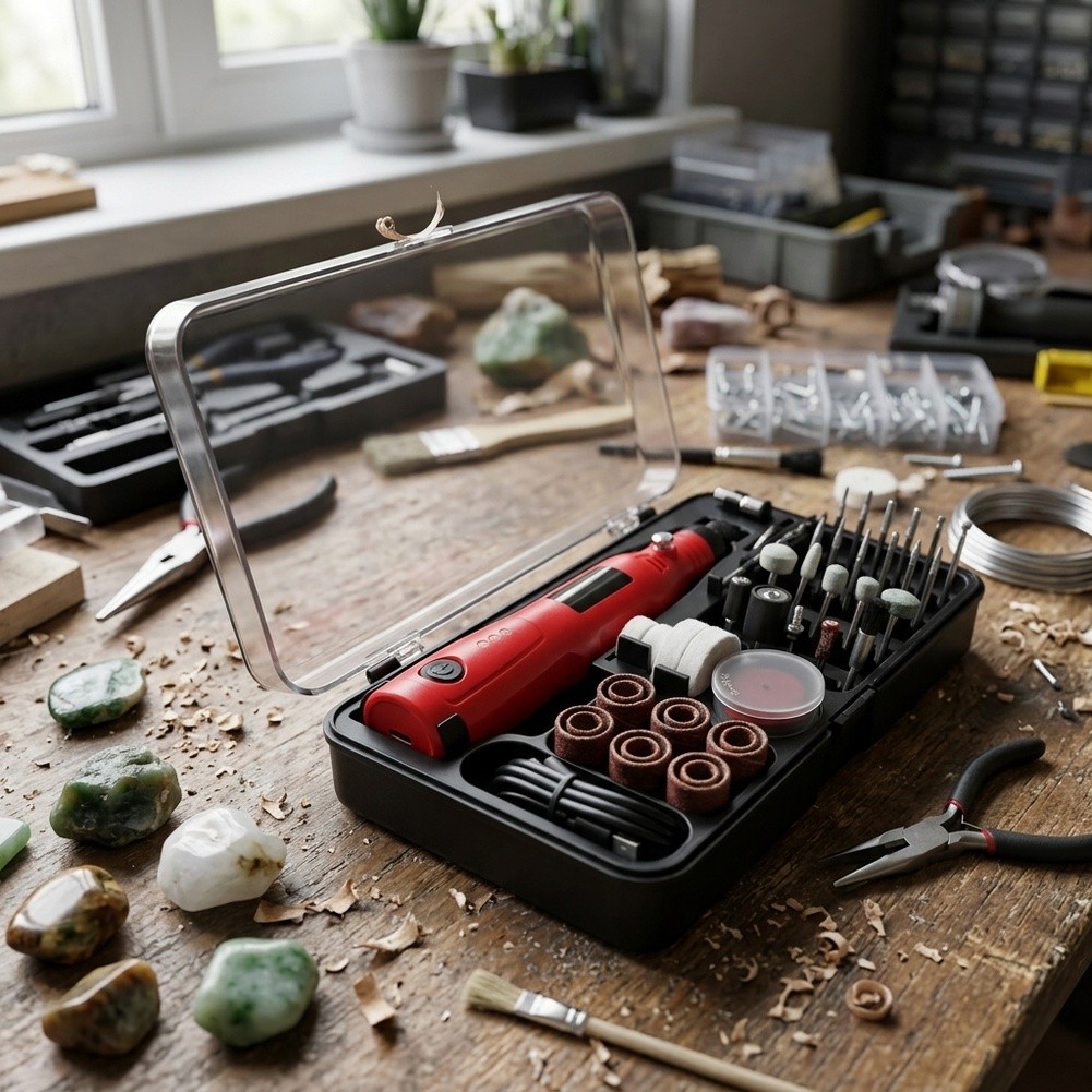 3.6V Cordless Rotary Tool Kit  - огляд і ціна Cordless Rotary Tool Kit Accessories