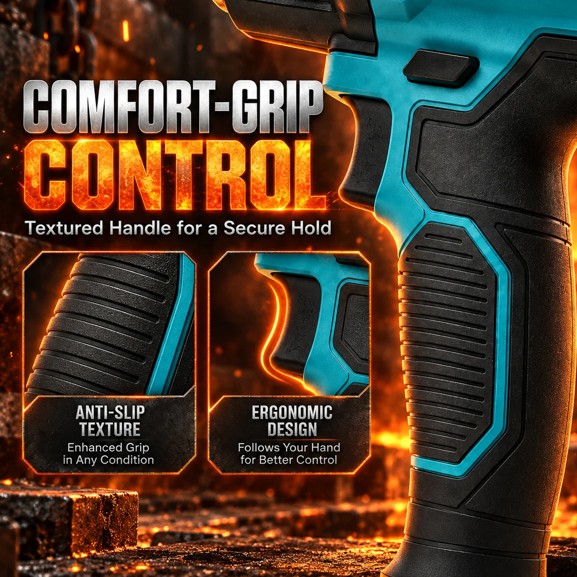 IONTOOL Cordless Heat Gun 550℃ - огляд і ціна Cordless Heat Gun For Shrink Tubing