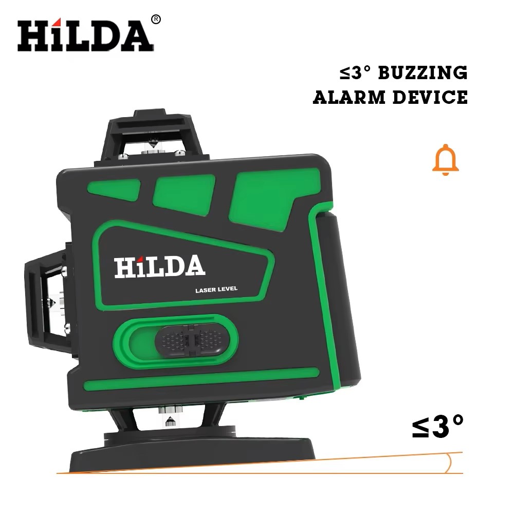 HILDA 16/12 Lines Super Powerf - огляд і ціна Laser Level 16 Lines 4D Green