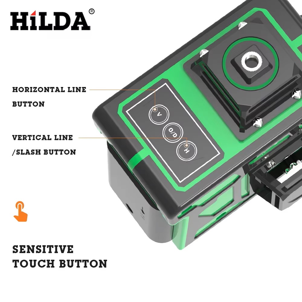 HILDA 16/12 Lines Super Powerf - огляд і ціна Laser Level 16 Lines 4D Green