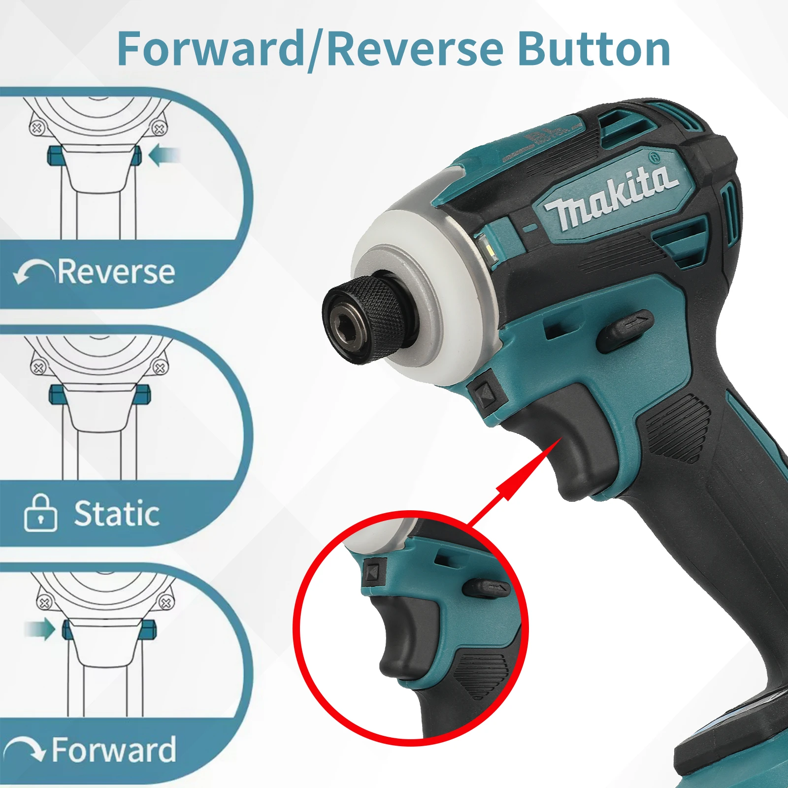Brushless Electric Impact Dril - огляд і ціна Brushless Cordless Electric Drill 18V